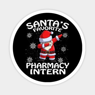 Santas Favorite Pharmacy Intern Christmas Magnet